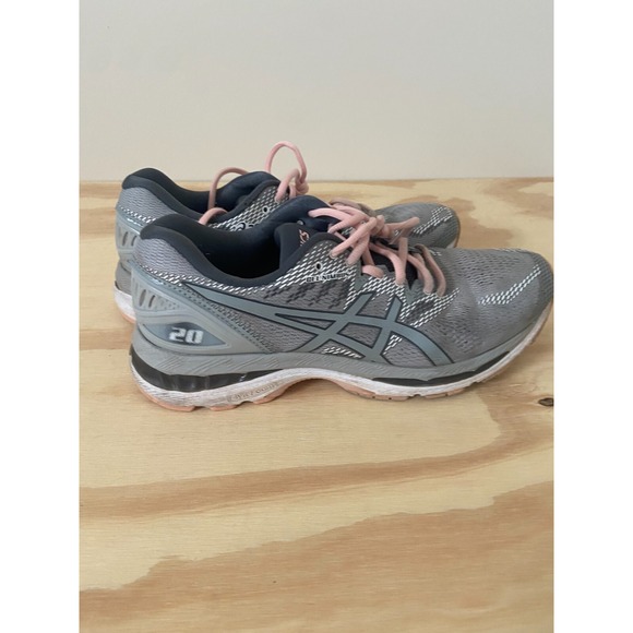 ASICS Gel-Nimbus 20 Womens 10.5 Running Shoes Gray T850N F580318 Used - Picture 14 of 14